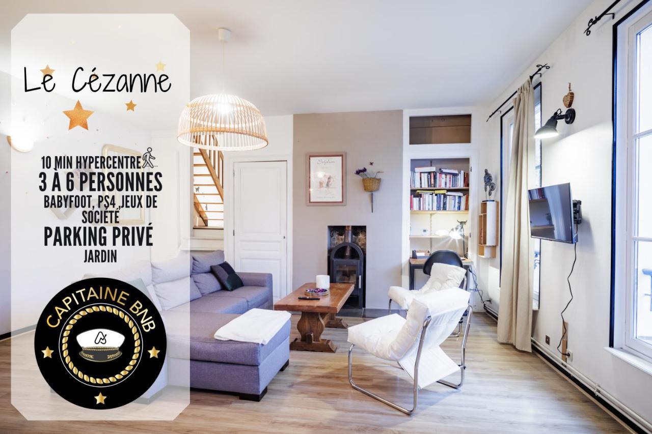 Le Cezanne - Jardin - Parking - Babyfoot - Centre-Ville Troyes Eksteriør billede